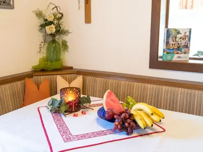 Essen in der Ferienwohnung oder in der Nähe