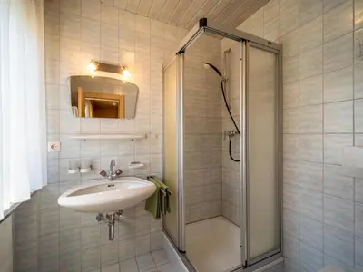 Ein Badezimmer in der Unterkunft Panorama I