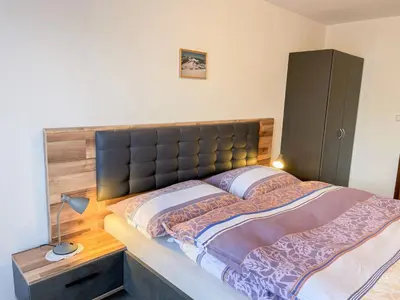 Ein Bett oder Betten in einem Zimmer der Unterkunft Apartment Ferwienwohnung Oberberghof by Interhome