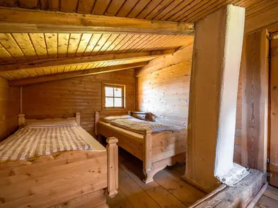 Ein Bett oder Betten in einem Zimmer der Unterkunft EAGGA-Niederleger Alm
