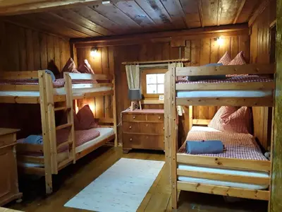 Ein Bett oder Betten in einem Zimmer der Unterkunft Binderhäusl