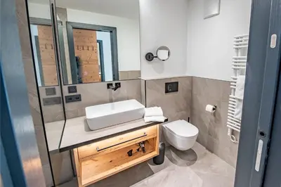 Ein Badezimmer in der Unterkunft Chalet Königsleiten 148