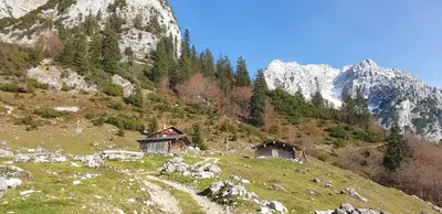 Naturlandschaft in der Nähe der Ferienwohnung