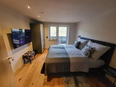 Ein Bett oder Betten in einem Zimmer der Unterkunft Going Living