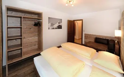Ein Bett oder Betten in einem Zimmer der Unterkunft Appartements Zwölferkogelblick