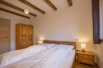 Ein Bett oder Betten in einem Zimmer der Unterkunft Haus Rendl 1