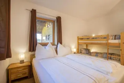 Ein Bett oder Betten in einem Zimmer der Unterkunft Haus Rendl 1