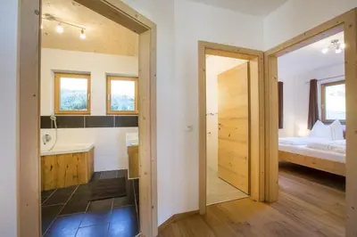 Ein Bett oder Betten in einem Zimmer der Unterkunft Haus Rendl 1
