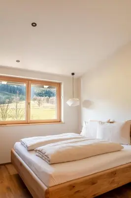 Ein Bett oder Betten in einem Zimmer der Unterkunft Alte Bildhauerei