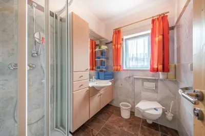 Ein Badezimmer in der Unterkunft Appartement Hilbrand