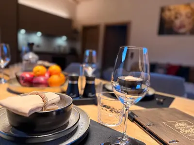Essen in der Ferienwohnung oder in der Nähe