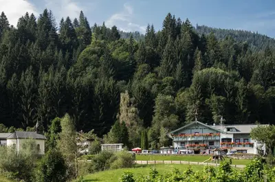 Naturlandschaft in der Nähe des Gasthauses