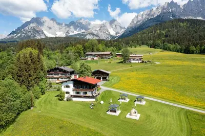 Naturlandschaft in der Nähe der Ferienwohnung