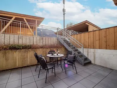 Ein Balkon oder eine Terrasse in der Unterkunft Residenz Brixental Top 2