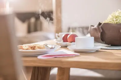 Essen in der Ferienwohnung oder in der Nähe