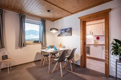 Grundriss der Unterkunft Appartement Schneeberger