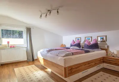 Ein Bett oder Betten in einem Zimmer der Unterkunft Appartment Lechner