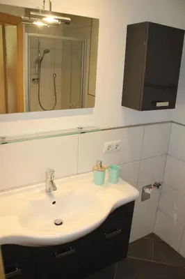 Ein Badezimmer in der Unterkunft Haus Eder