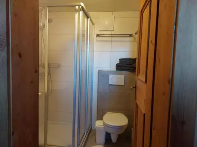 Ein Badezimmer in der Unterkunft Appartement Wurzrainer