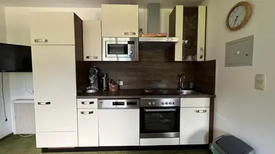 Küche/Küchenzeile in der Unterkunft Haus Brandeck