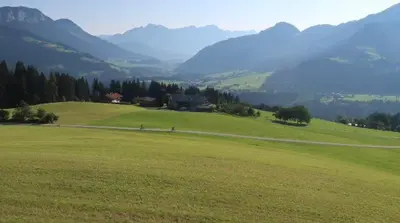 Naturlandschaft in der Nähe des Ferienhauses
