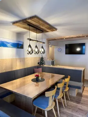 Küche/Küchenzeile in der Unterkunft Apartment Bischofer