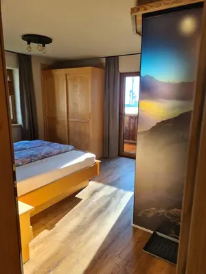 Ein Bett oder Betten in einem Zimmer der Unterkunft Apartment Bischofer
