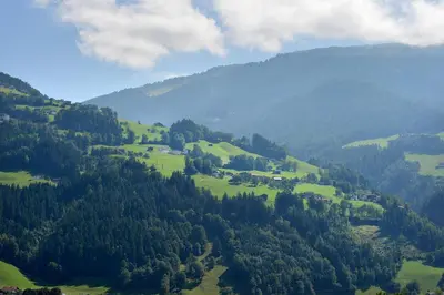 Naturlandschaft in der Nähe der Ferienwohnung