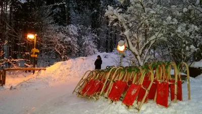 Haus Sonneneck im Winter