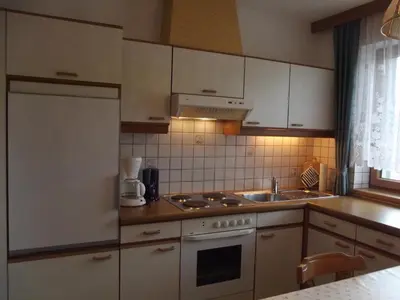 Küche/Küchenzeile in der Unterkunft Haus Margit