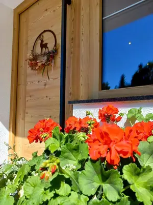 Ein Garten an der Unterkunft BERGappartement KINK