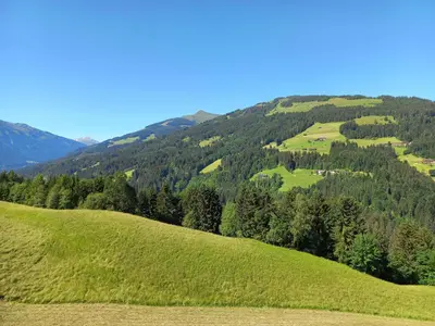 Naturlandschaft in der Nähe des Bauernhofs