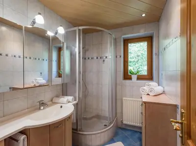 Ein Badezimmer in der Unterkunft Appartement Melodie