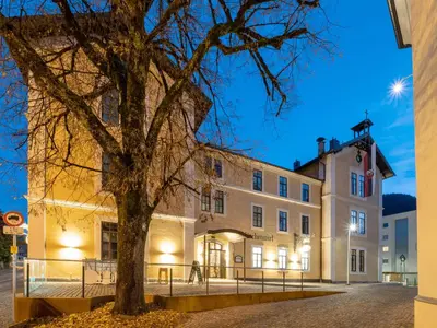 Das Gebäude in dem sich das Hotel befindet