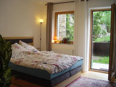 Ein Bett oder Betten in einem Zimmer der Unterkunft Appartement Birgla