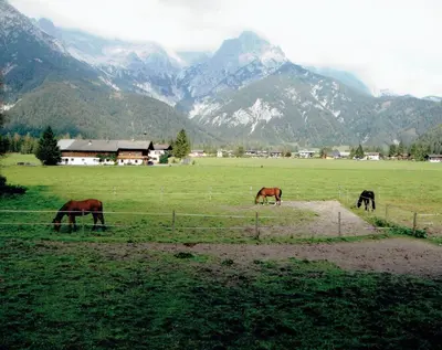 Naturlandschaft in der Nähe der Villa