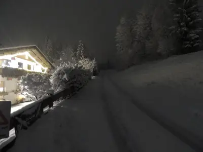 Haus Hüttenberger im Winter