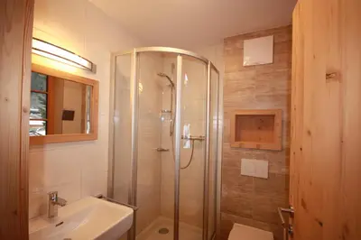 Ein Badezimmer in der Unterkunft Landgasthof Kirchenwirt