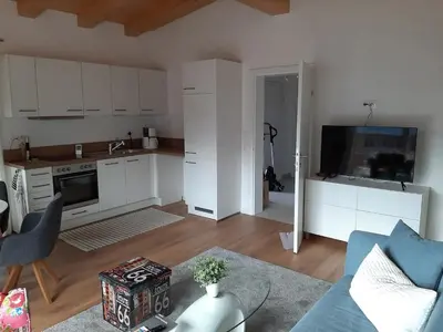 Küche/Küchenzeile in der Unterkunft Ferienhaus Kaiserblick - FEWO1