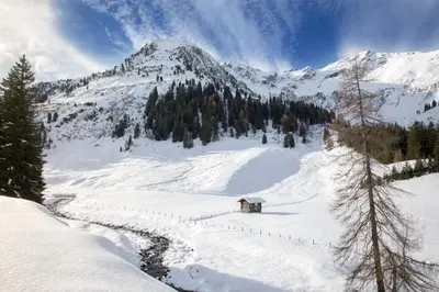 Haus Sandra im Winter