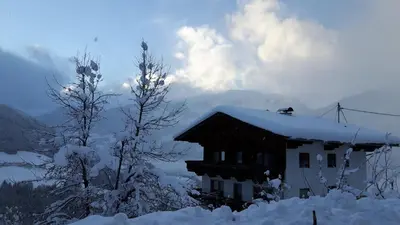 Haus Panorama im Winter