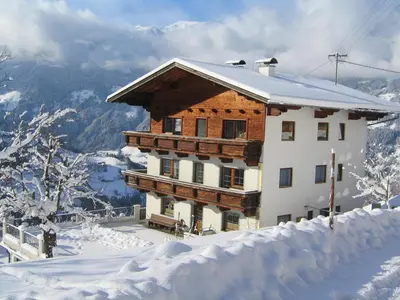 Haus Panorama im Winter
