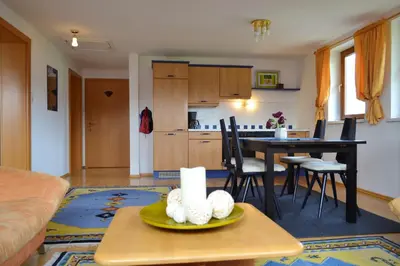 Küche/Küchenzeile in der Unterkunft Appartementhaus Astl