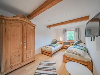 Ein Bett oder Betten in einem Zimmer der Unterkunft Hohe Salve Top 2