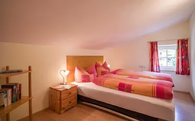 Ein Bett oder Betten in einem Zimmer der Unterkunft Appartement Irmgard