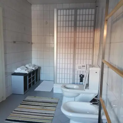 Ein Badezimmer in der Unterkunft Bodenschmiede