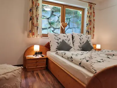 Ein Bett oder Betten in einem Zimmer der Unterkunft Appartement Erika