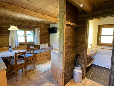 TV/Unterhaltungsangebot in der Unterkunft Chalet Troadkasten by Interhome