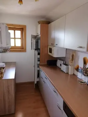Küche/Küchenzeile in der Unterkunft Kuanerhof Wohnung 2-4 Personen
