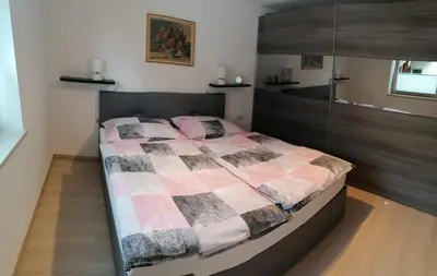 Ein Bett oder Betten in einem Zimmer der Unterkunft Steigental